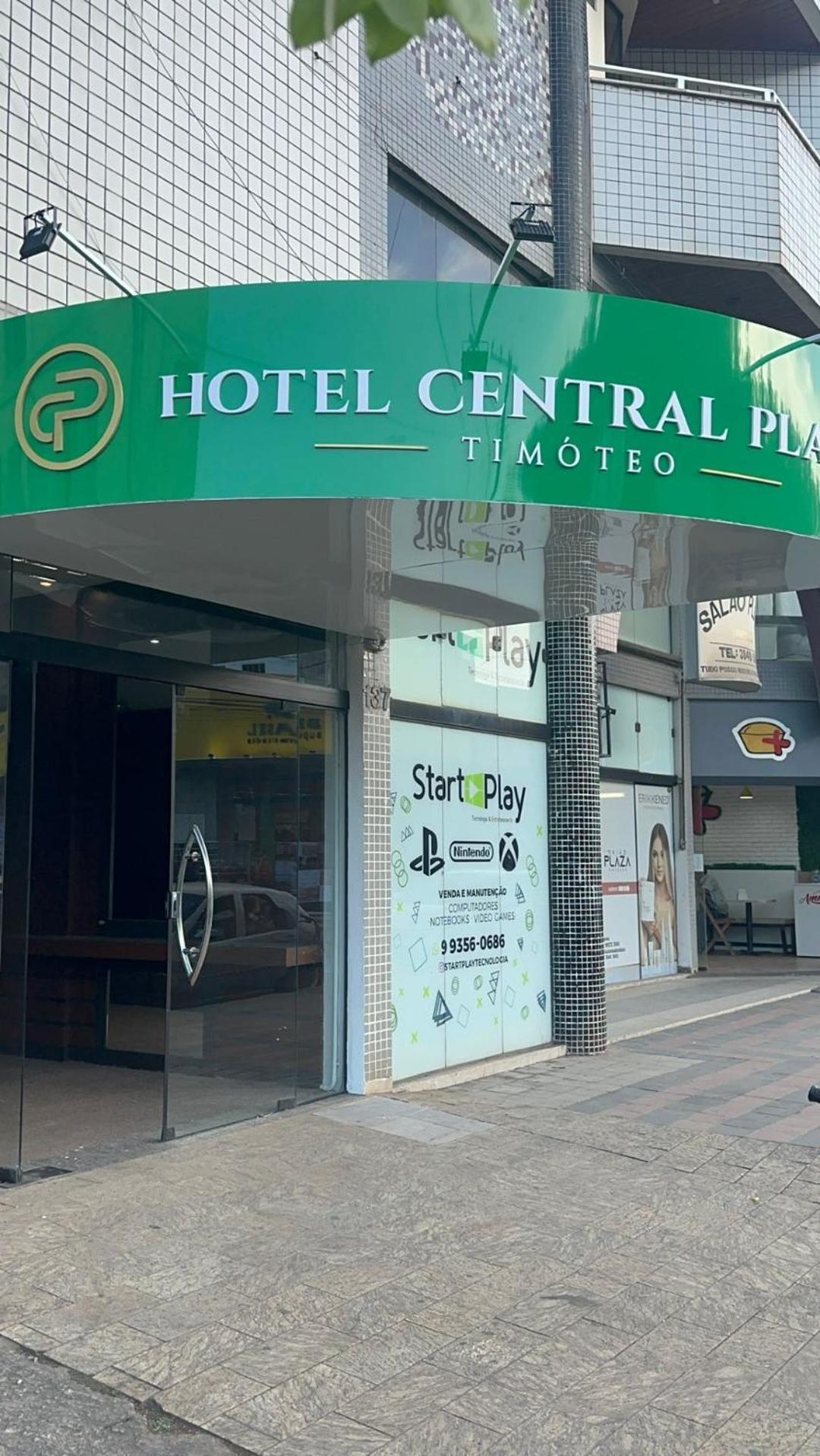 Hotel Central Plaza Timóteo Exterior foto